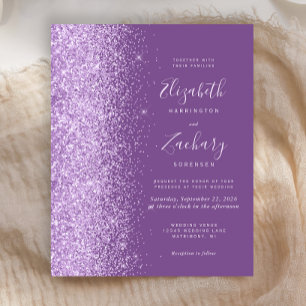 Budget Lilac Parties scintillant Mariage violet