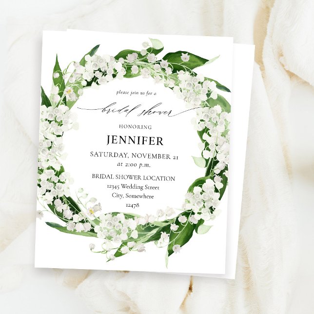 Budget Lily de la Vallée Fête des mariées florale (Créateur téléchargé)