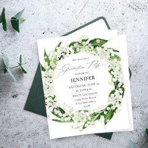 Budget Lily de la Valley Floral Graduation Party