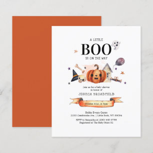 Budget Little Boo Halloween Baby shower garçon