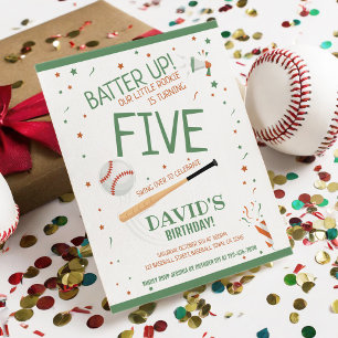 Budget Little Rookie Baseball Green Anniversaire
