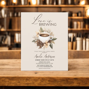 Budget Love brasse l'invitation de la douche nupti