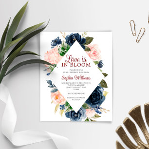 Budget Love est dans Bloom Bridal Shower Invitatio