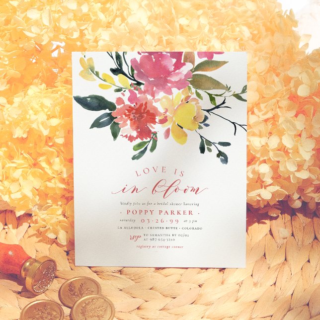 Budget Love In Bloom Spring Fête des mariées Flora (Créateur téléchargé)