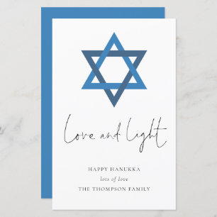 Budget Love Light Star de David Hanoukka Card