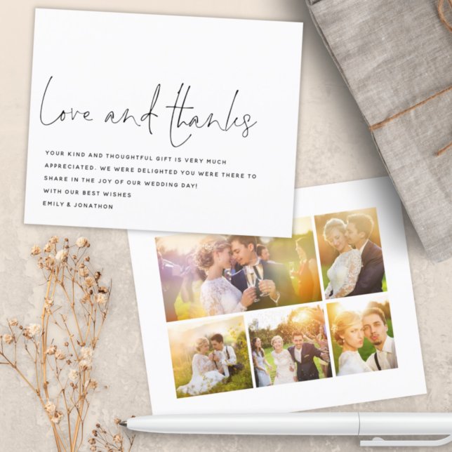 Budget Love Merci 5 Photos Mariage Merci (Créateur téléchargé)