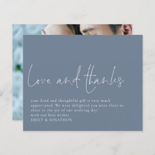 Budget Love Merci Photo Mariage Merci Bleu