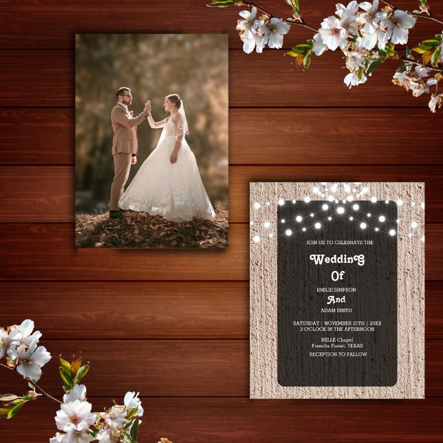 budget lumières à cordes rustiques élégant désherb (Créateur téléchargé)