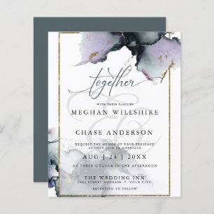 Budget, mais beau Améthyste bouché et bleu ardoise