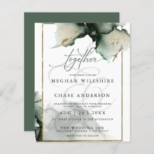 Budget Mais Belle Abstraite Sage Vert