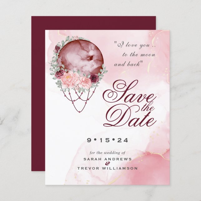 Budget Mais Belle Pleine lune Rustique Mandala (Devant / Derrière)