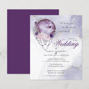 Budget Mais Belle Pleine lune Rustique Violet