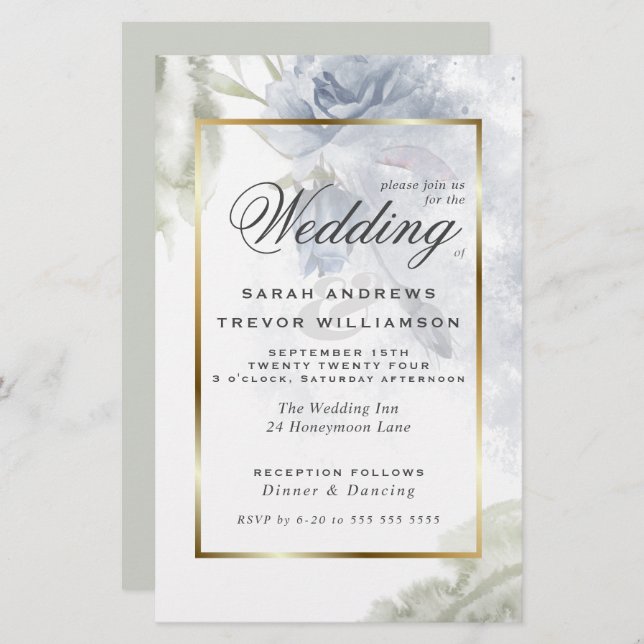 Budget, mais de beaux Roses russes bleus (Devant / Derrière)