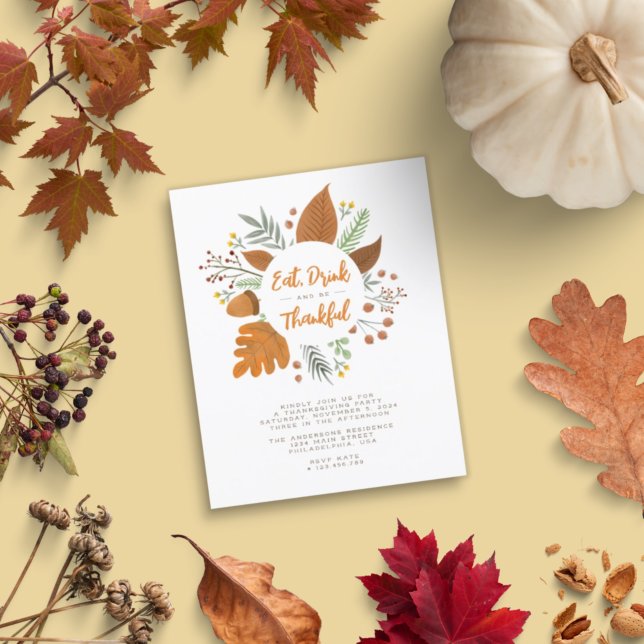 Budget Mangez Boire et être Thanksgiving (Créateur téléchargé)