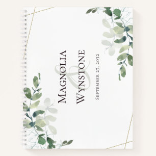 BUDGET Mariage Eucalyptus Green Livre d'or