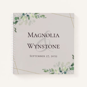 BUDGET Mariage Eucalyptus Green Livre d'or