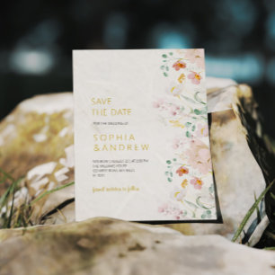 Budget Mariage Rustique Fleur sauvage Enregistrer