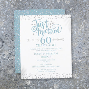 Budget Marié 60e anniversaire Invitation