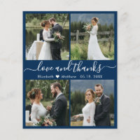 Budget Marine photo blanche Collage Mariage Merci