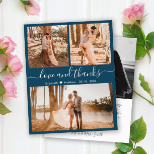 Budget Marine Photo Collage Mariage Carte de remer