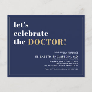 Budget Médicale School Grad Doctor Graduation Part