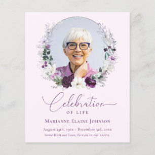 Budget Mémorial Floral Rose Célébration de la Vie