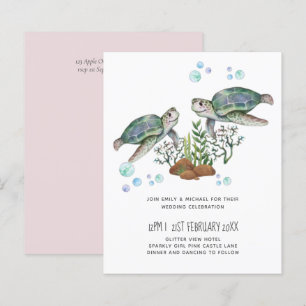 BUDGET Mer Tortues Plage Mariage