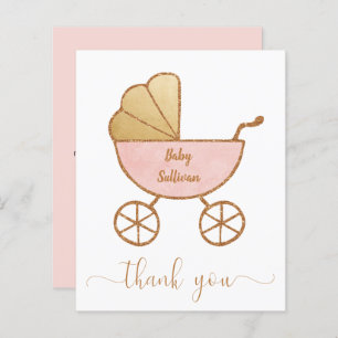 Budget Merci bébé fille douche