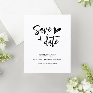 BUDGET Minimal Contemporain Lovely Heart Mariage