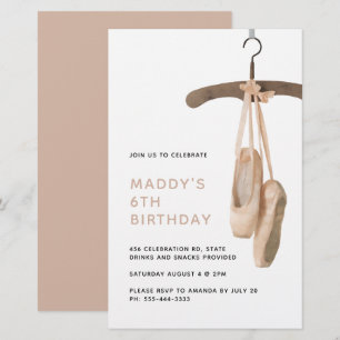 Budget Minimaliste Ballet Ballerina 6e anniversair