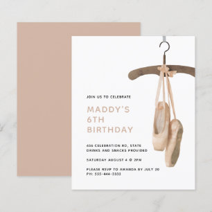 Budget Minimaliste Ballet Ballerina 6e anniversair