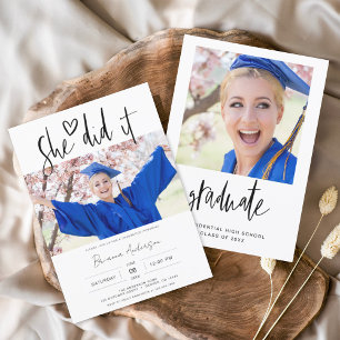 Budget Minimaliste Elle L'A Fait Graduation Party