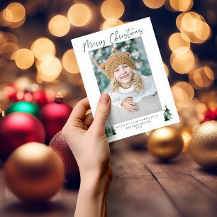 Budget Minimaliste Moderne Arbres de Noël Photo