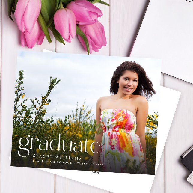 Budget MOD Mod Photo Graduation Faire-part H (Créateur téléchargé)