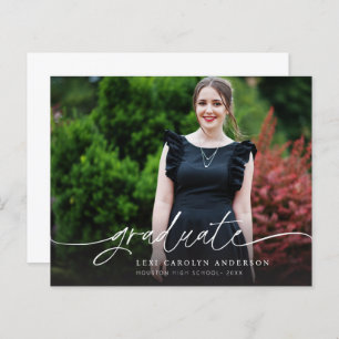 Budget MOD Photo & Calli 4 Faire-part de graduatio