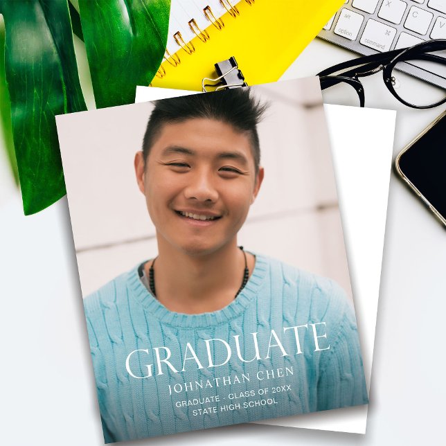 Budget Mod Photo Graduation Party Vertical (Créateur téléchargé)
