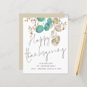 Budget Moderne Bon thanksgiving de Foliage Automne
