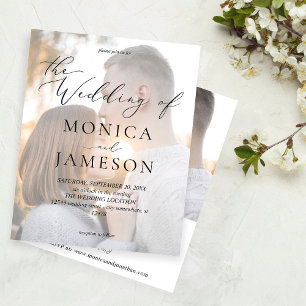 Budget Moderne Calligraphie V2 Mariage photo