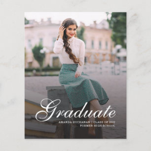 Budget Moderne Faire-part de diplôme de script pho