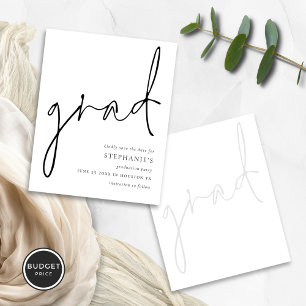 Budget Moderne Graduation Script Enregistrer la da