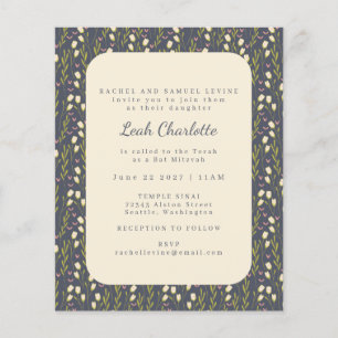 Budget Moderne Jardin Floral Terme Bat mitzvah