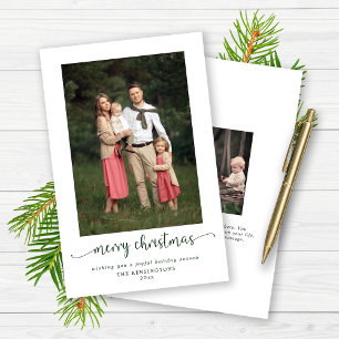 BUDGET Moderne Joyeux Noël Photo de Vacances