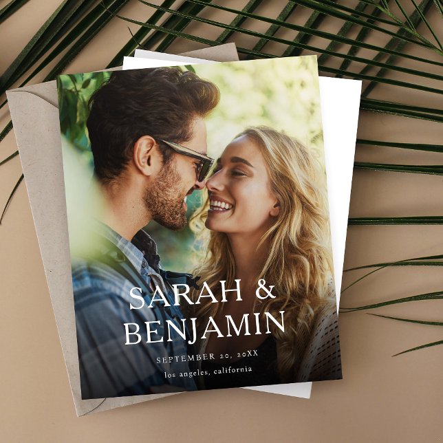 Budget Moderne M Photo Chic vertical Enregistrer l (Créateur téléchargé)