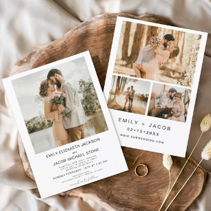 Budget moderne minimaliste photo Mariage blanc 4