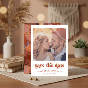 Budget Moderne Typographie Boho Photo Enregistrer