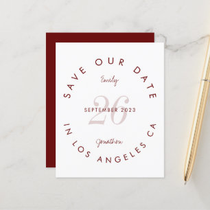 Budget Moderne Typographie Bourgogne Enregistrer L