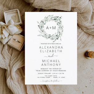 Budget Monogramme Emerald Green Green Mariage