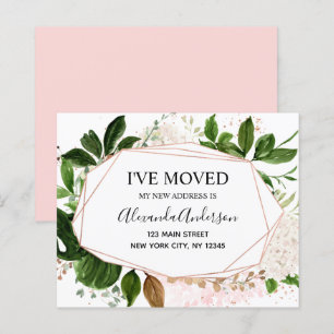 Budget Moving Announcement Eucalyptus Greenery