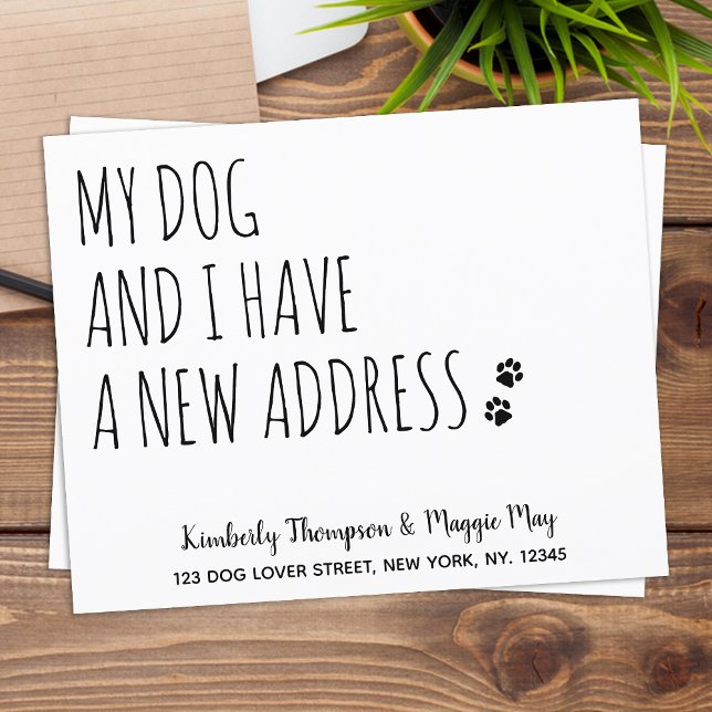 Budget My Dog and I New Address Chien Moving (Créateur téléchargé)