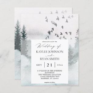 Budget Nature Forêt & Oiseaux 2 Mariage